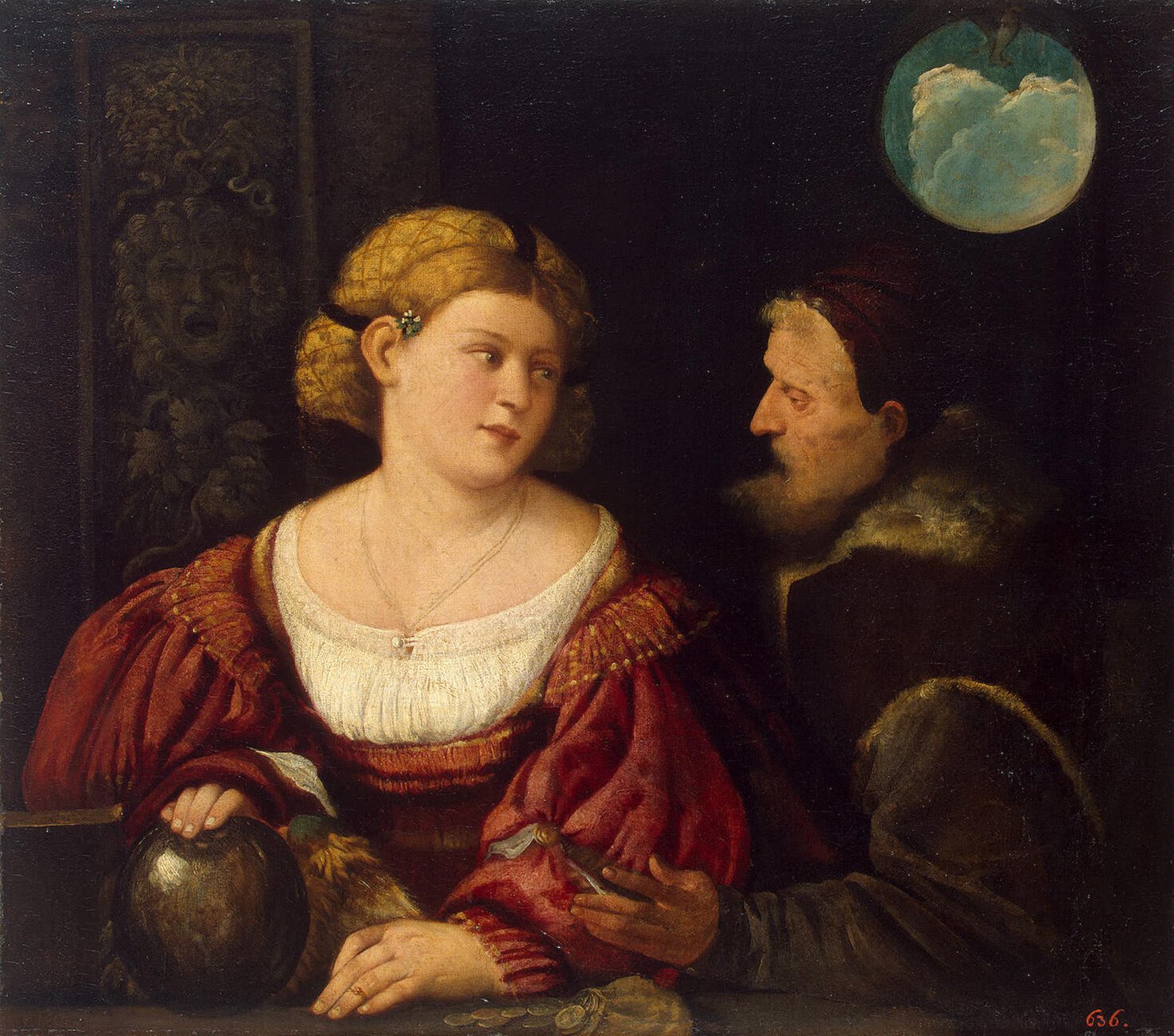 Seduction (Allegory of Youth and Age) by Giovanni Cariani, c.1515